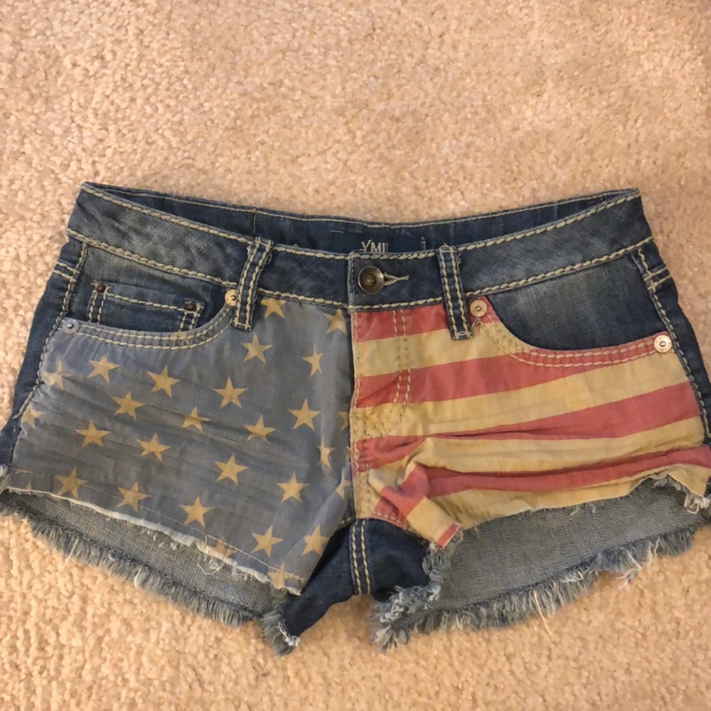 American flag shorts
